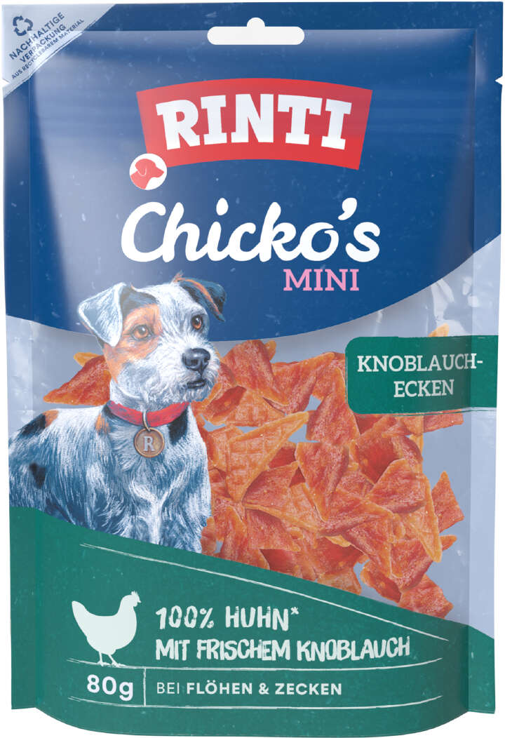RINTI Hundeleckerlis Chicko's Mini-Knoblauchecken